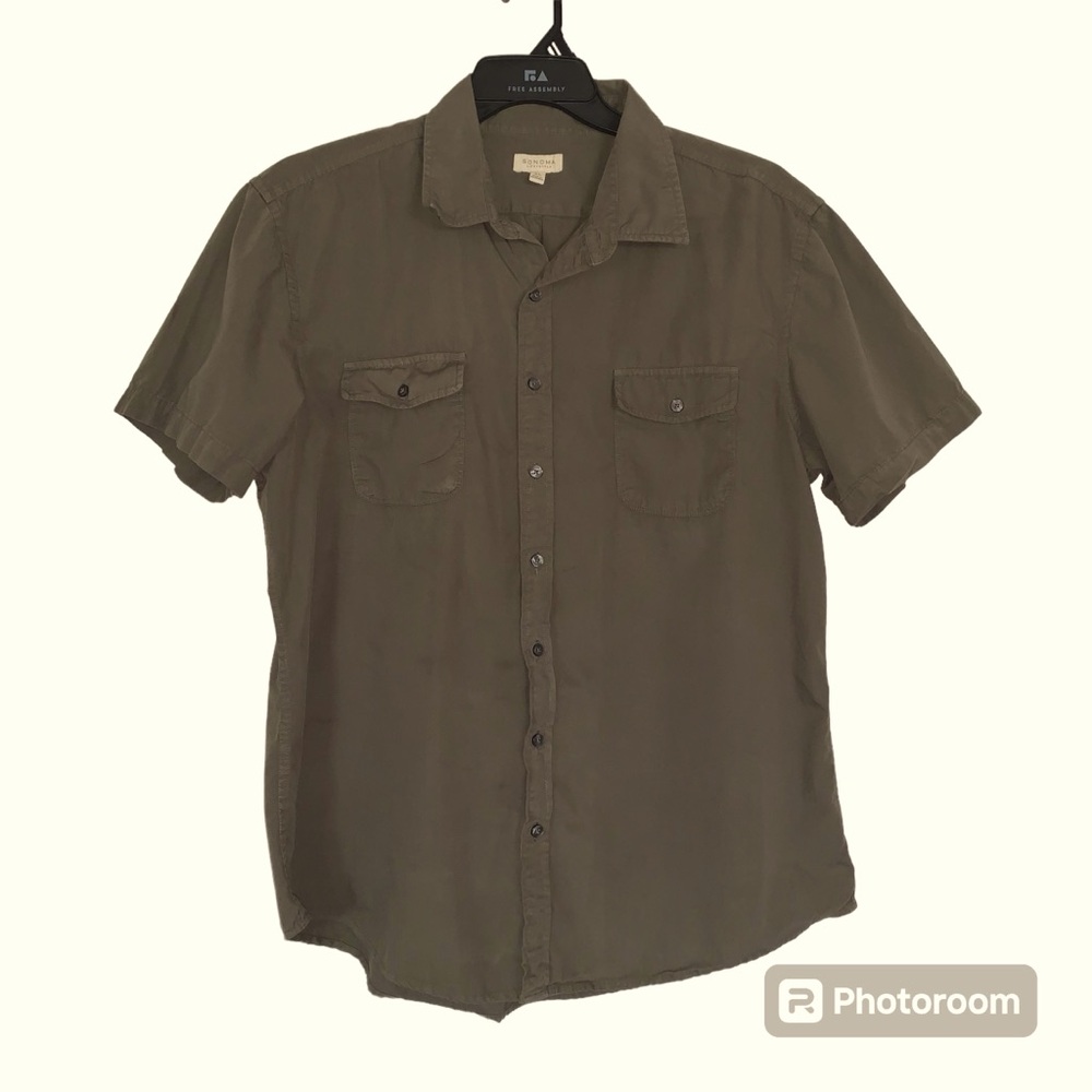 Sonoma Men’s short sleeve button up shirt XL